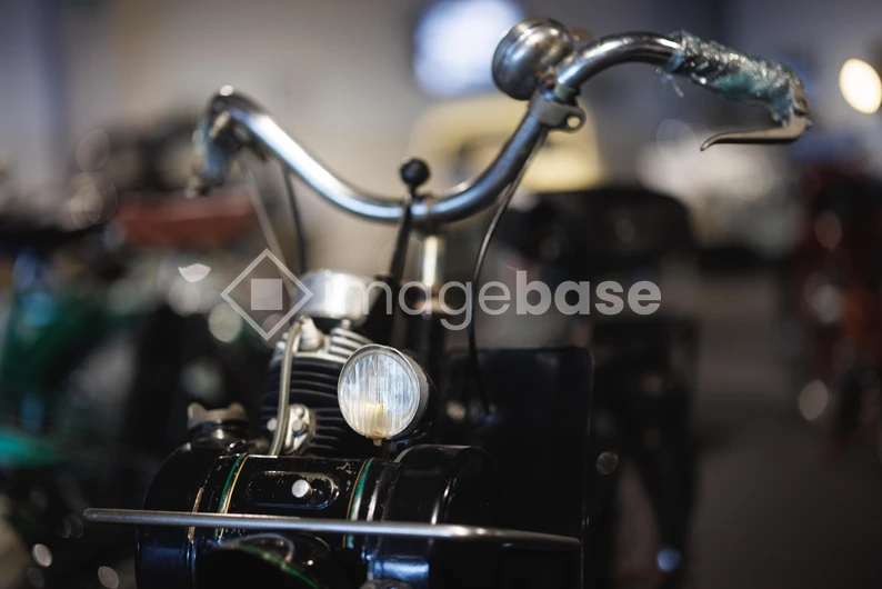 Vintage Motorcycle Handlebar