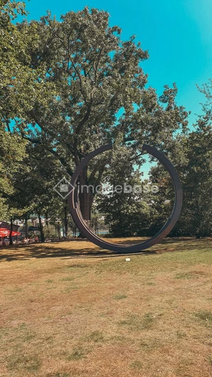 Metal Ring in Park