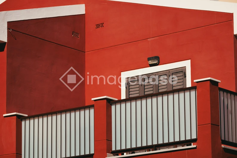 Modern Red Architecture