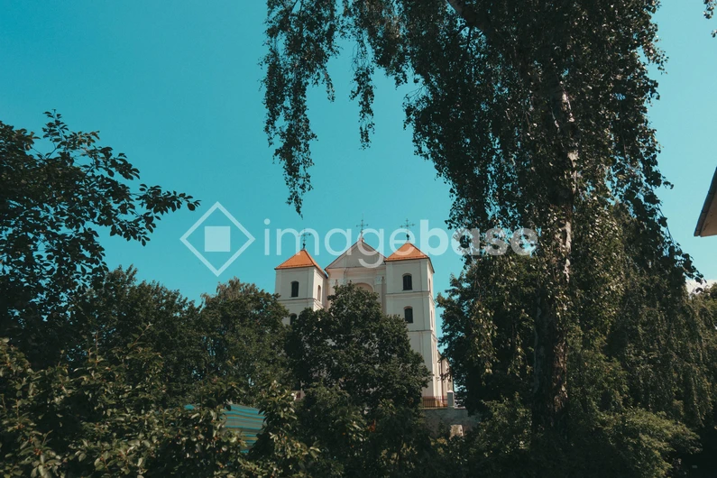 Chapel Amidst Greenery