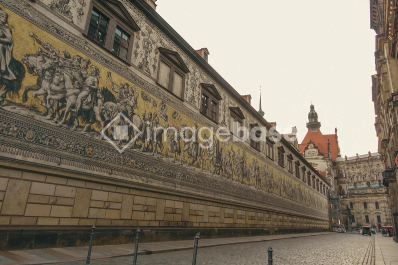 Historic Mural in Urban Setting
