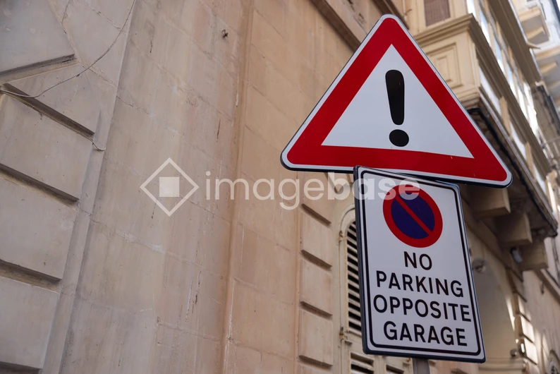Urban Warning Sign