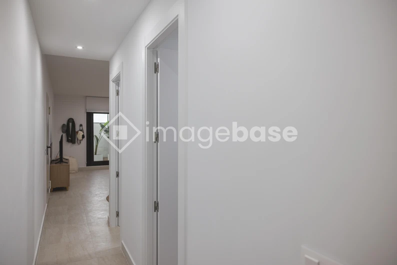 Minimalist Hallway Interior