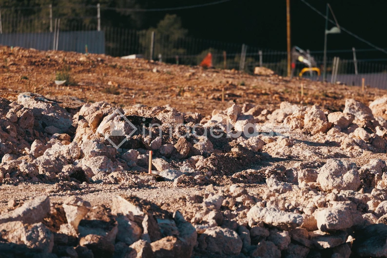 Rocky Terrain Construction Site
