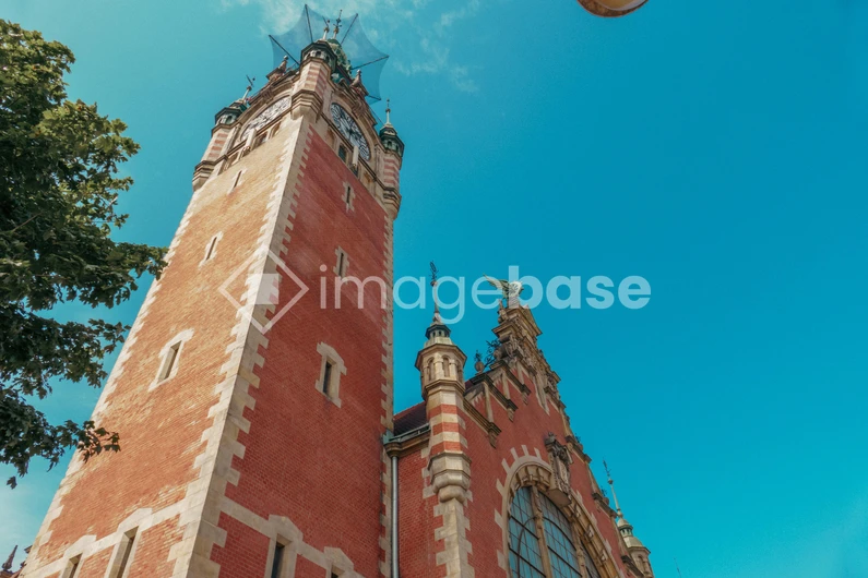 Historic Tower in the Sun