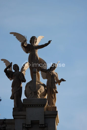 Sculptures Against the Sky