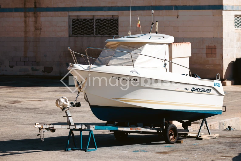 Boat in Dry Dock
