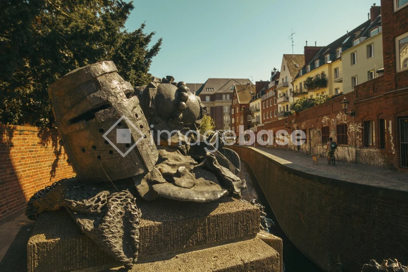 Historic Canal Statue