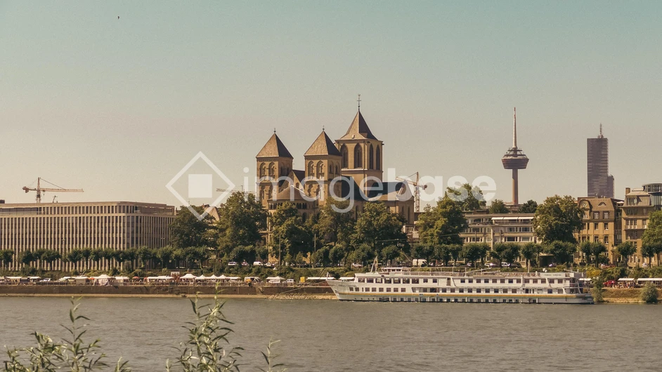 Riverside Cityscape