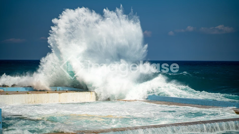 Ocean Wave Splash