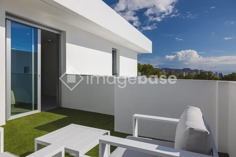Modern Balcony View