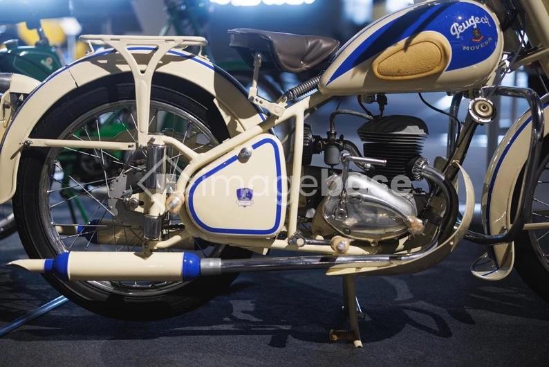 Classic Motorcycle Display