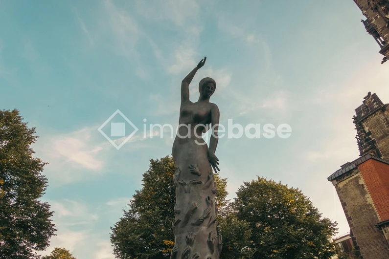 Statue in a Park