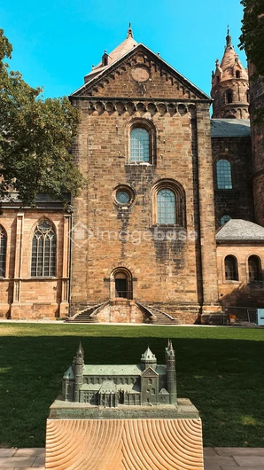 Historic Cathedral and Model