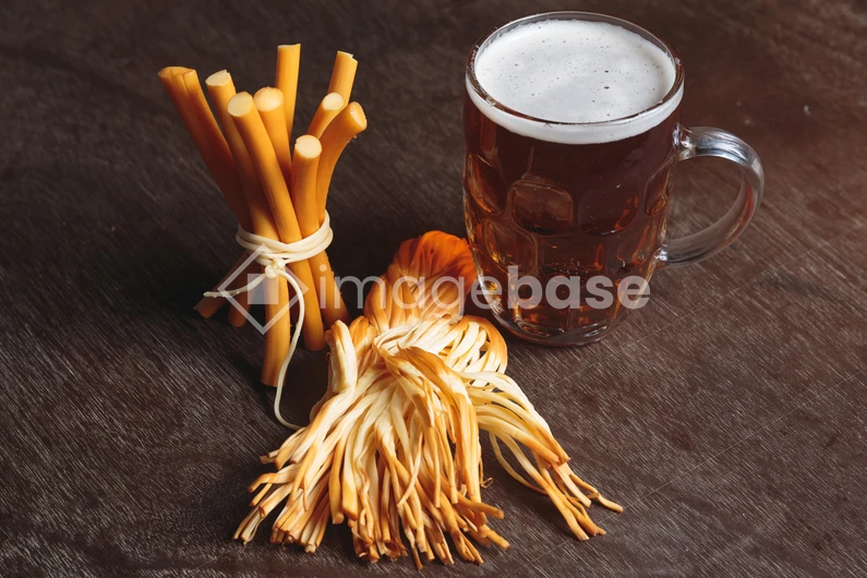 Rustic Beer and Snacks