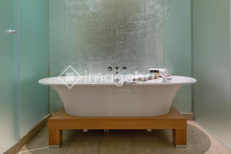 Luxurious Bathtub Setup