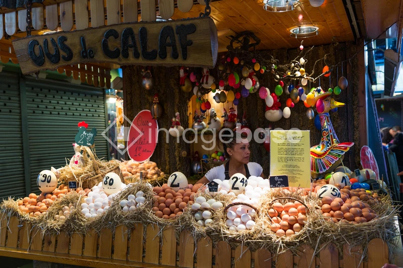 Market Egg Stall