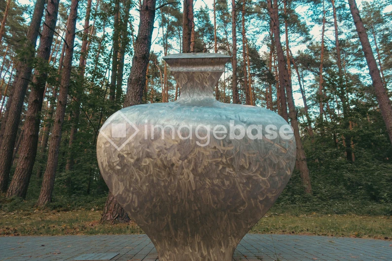 Sculpture in Forest