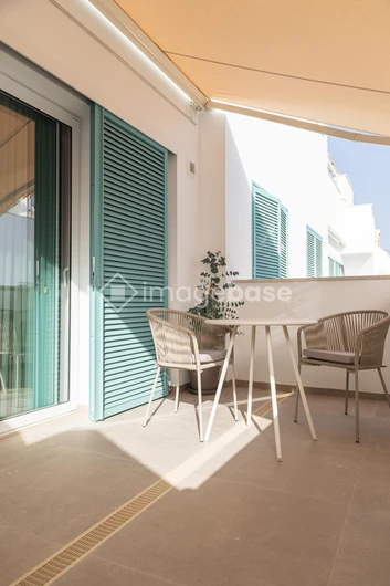 Sunny Patio Scene