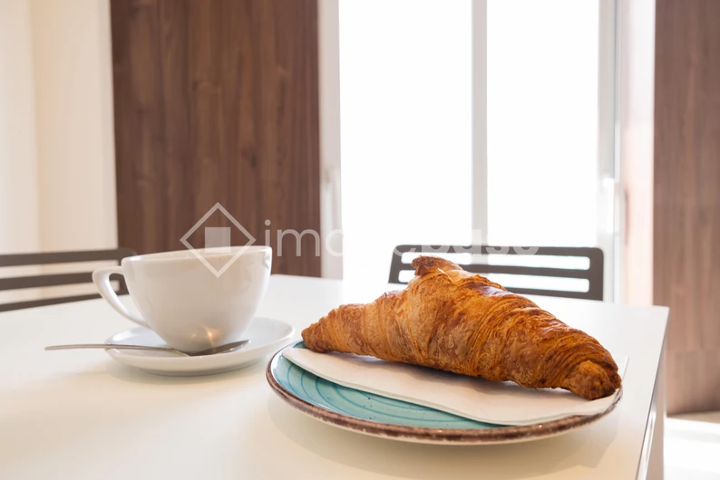 Breakfast with Croissant