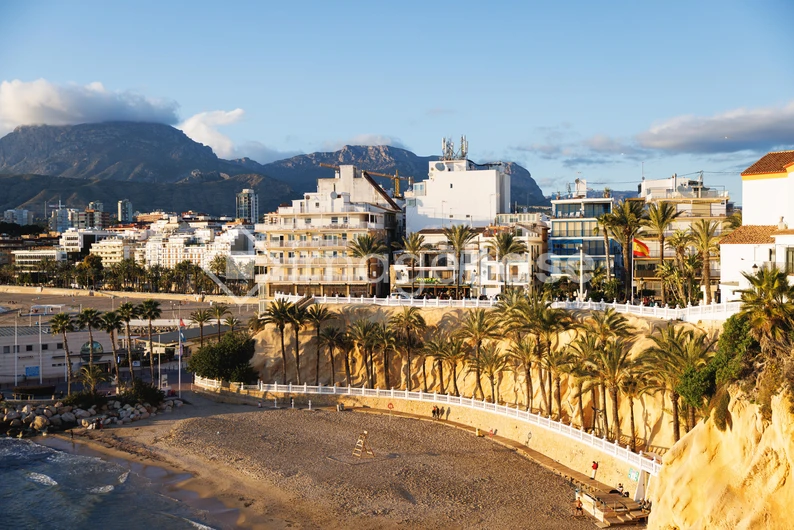Scenic Coastal Cityscape