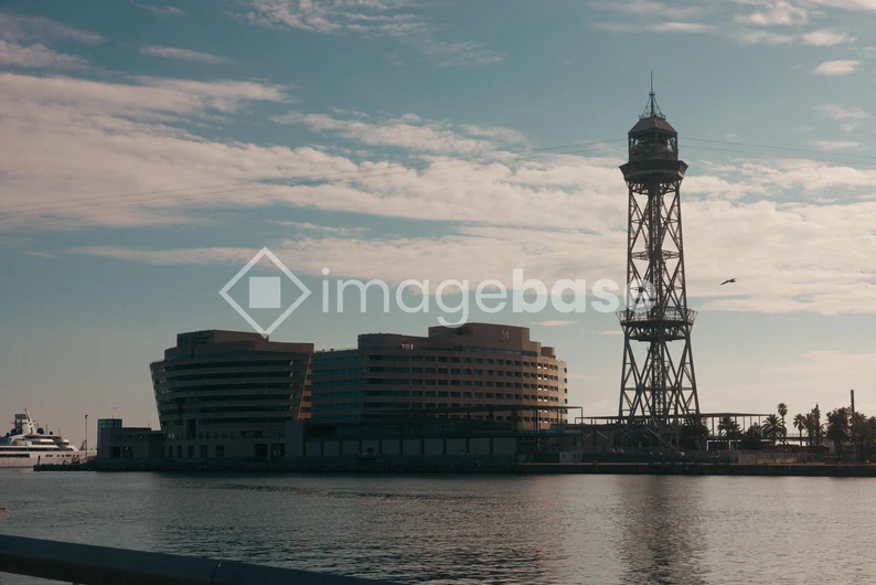 Harbor View with Modern Architecture