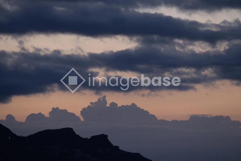 Dramatic Cloudy Sunset