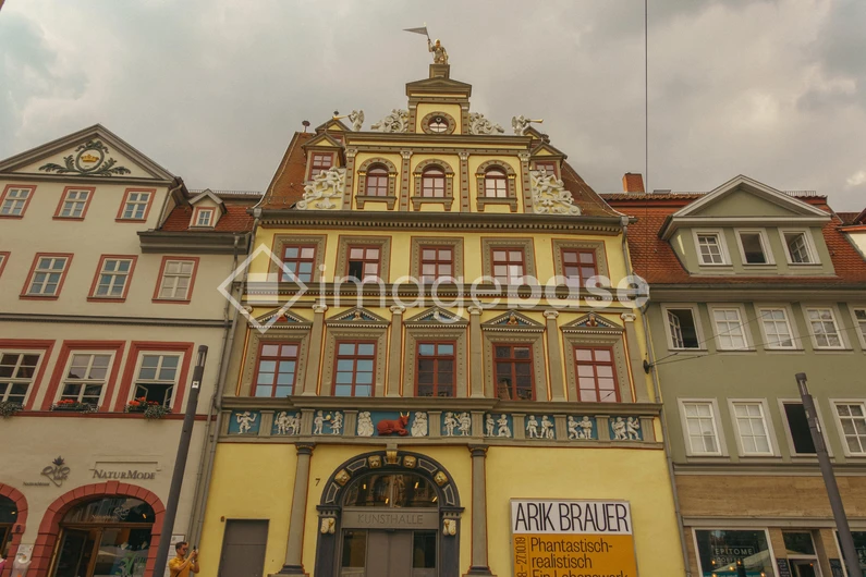 Historic European Building Facade