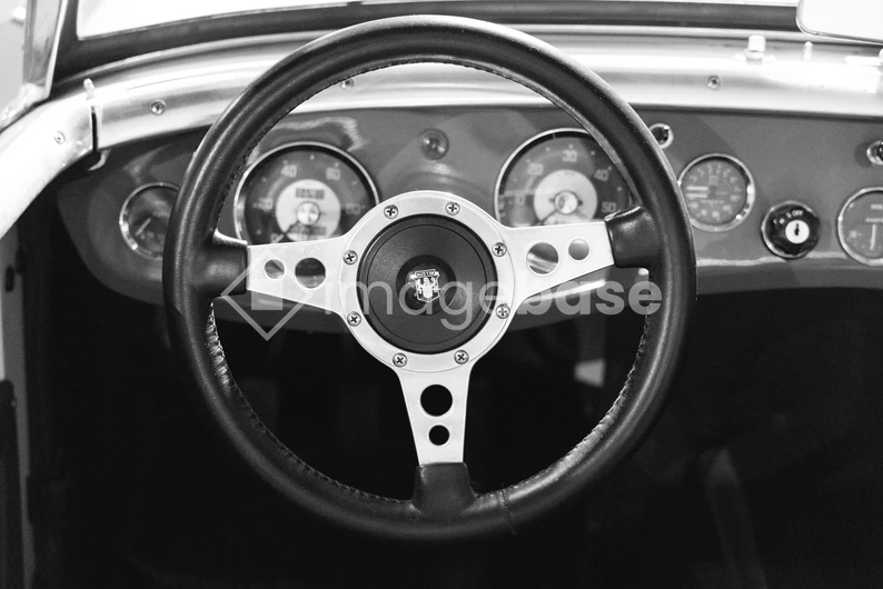 Vintage Car Dashboard