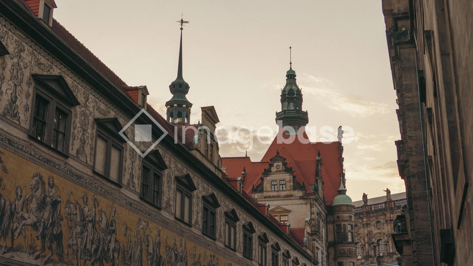Historic Architecture at Dusk