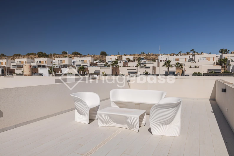 Modern Rooftop Terrace
