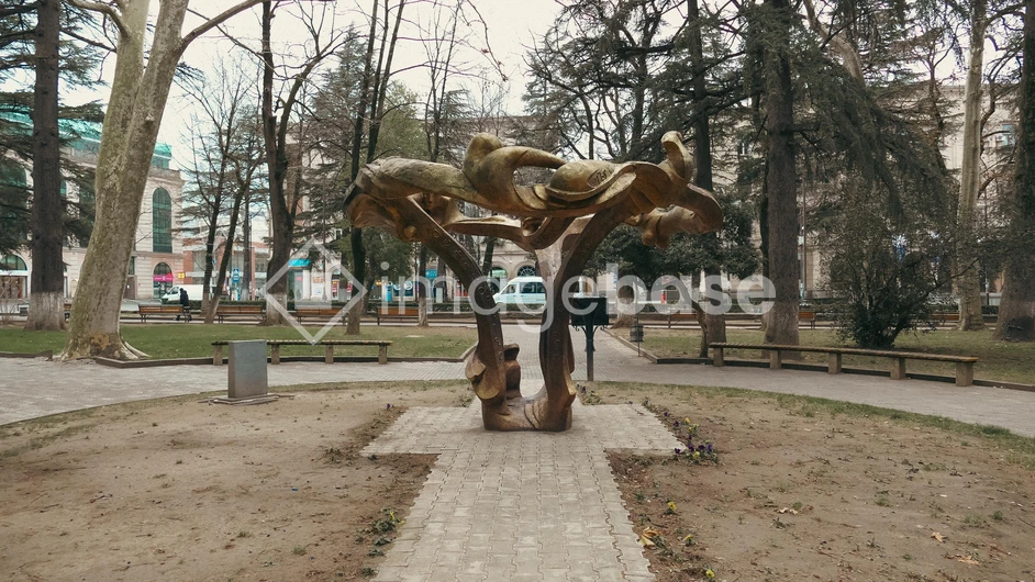 Abstract Park Sculpture