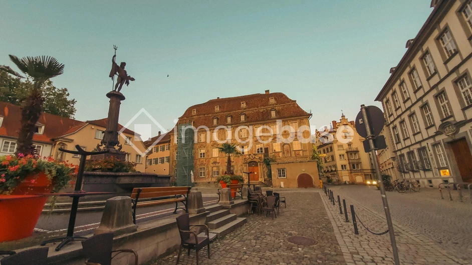 Charming European Square