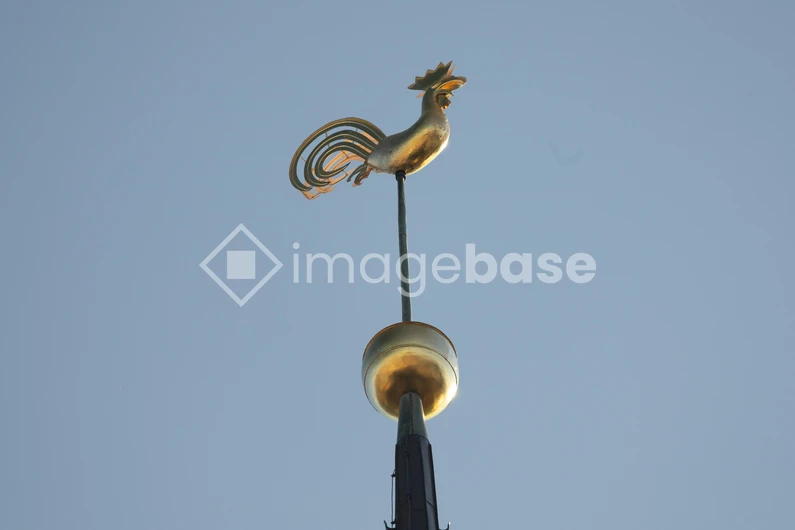 Weather Vane on Clear Day