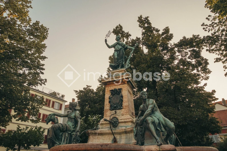 Historic Monument in Park