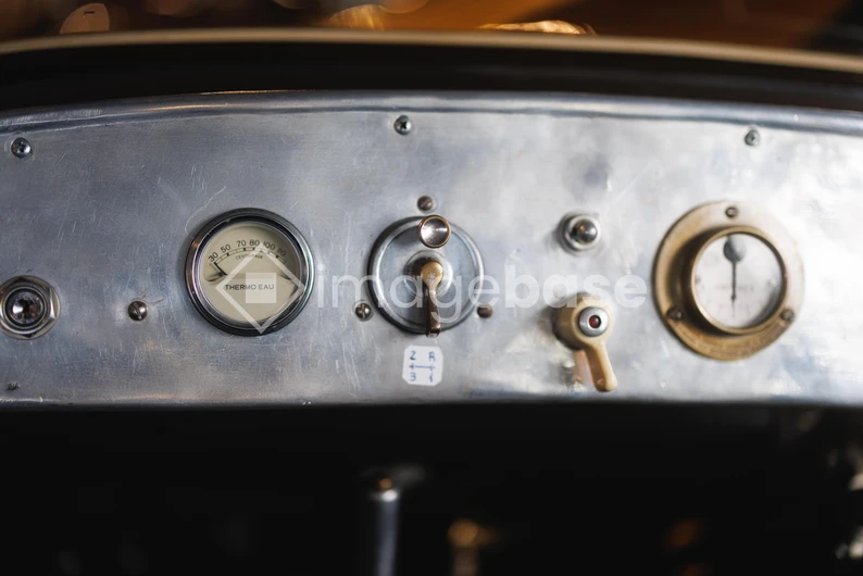 Vintage Dashboard Instruments