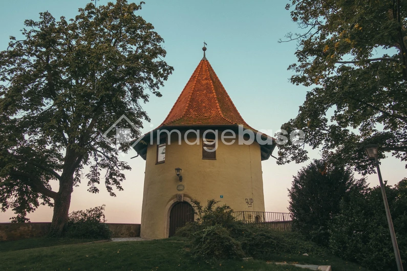 Historic Tower in a Park Setting