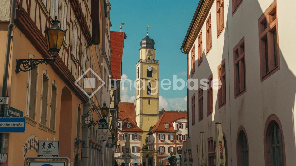 Charming European Street View