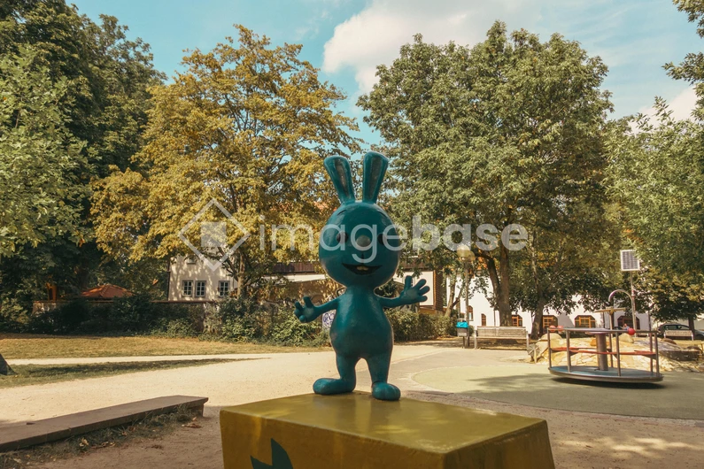 Playground Sculpture in Park