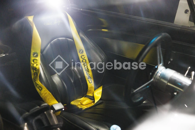 Interior Car Seat with Racing Harness