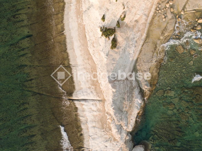 Coastal Cliff and Ocean