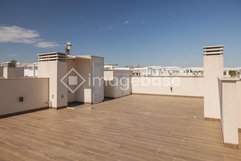 Sunny Rooftop View