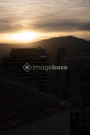 City Sunset Skyline