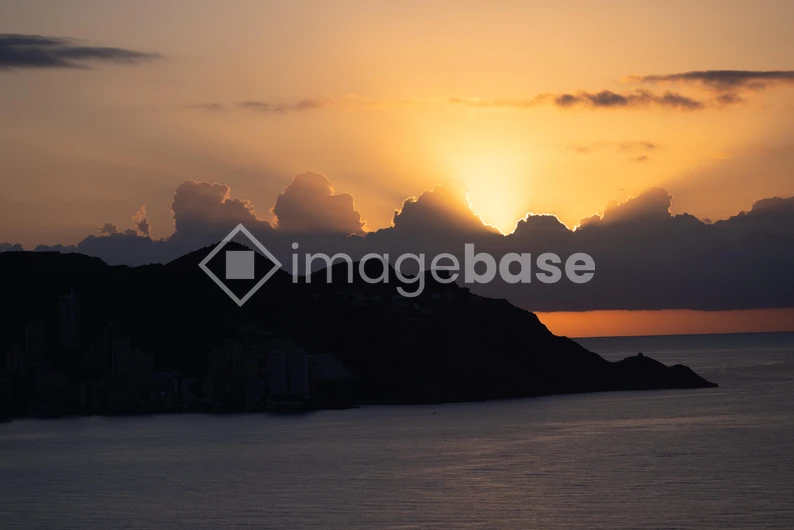 Dramatic Coastal Sunset