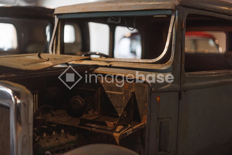 Vintage Vehicle Interior