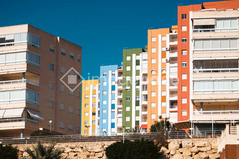 Colorful Apartment Buildings