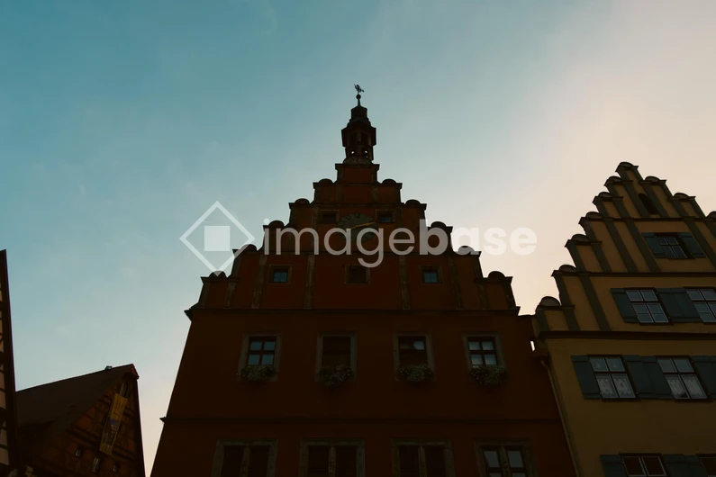 Historic Building Silhouette