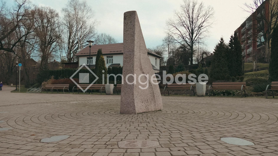 Urban Sculpture in Park