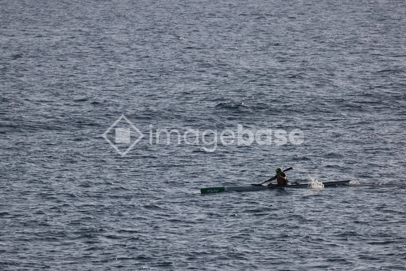 Kayaking on Open Sea