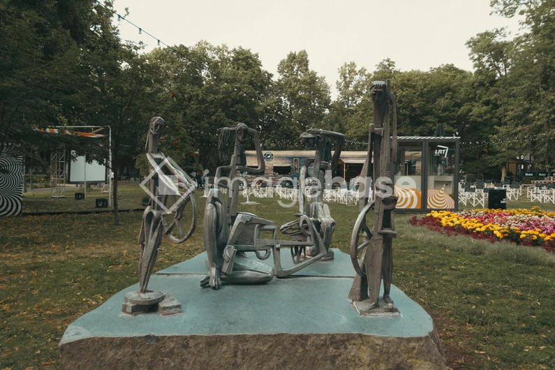 Artistic Outdoor Installation